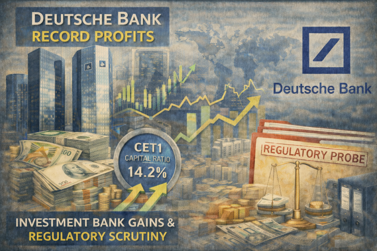 Deutsche Bank posts record Q4 profit as investment bank drives earnings