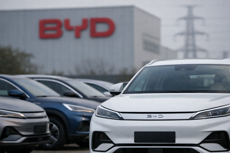 BYD hits a January speed bump as China’s EV market shows demand slowdown