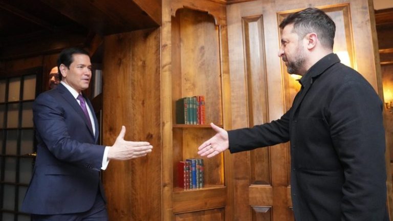 Rubio meets with Zelenskyy ahead of crucial Geneva talks as he says Trump wants solution that ‘ends bloodshed’